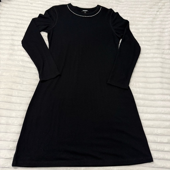 Express Dresses & Skirts - Express Black Long Sleeve Dress